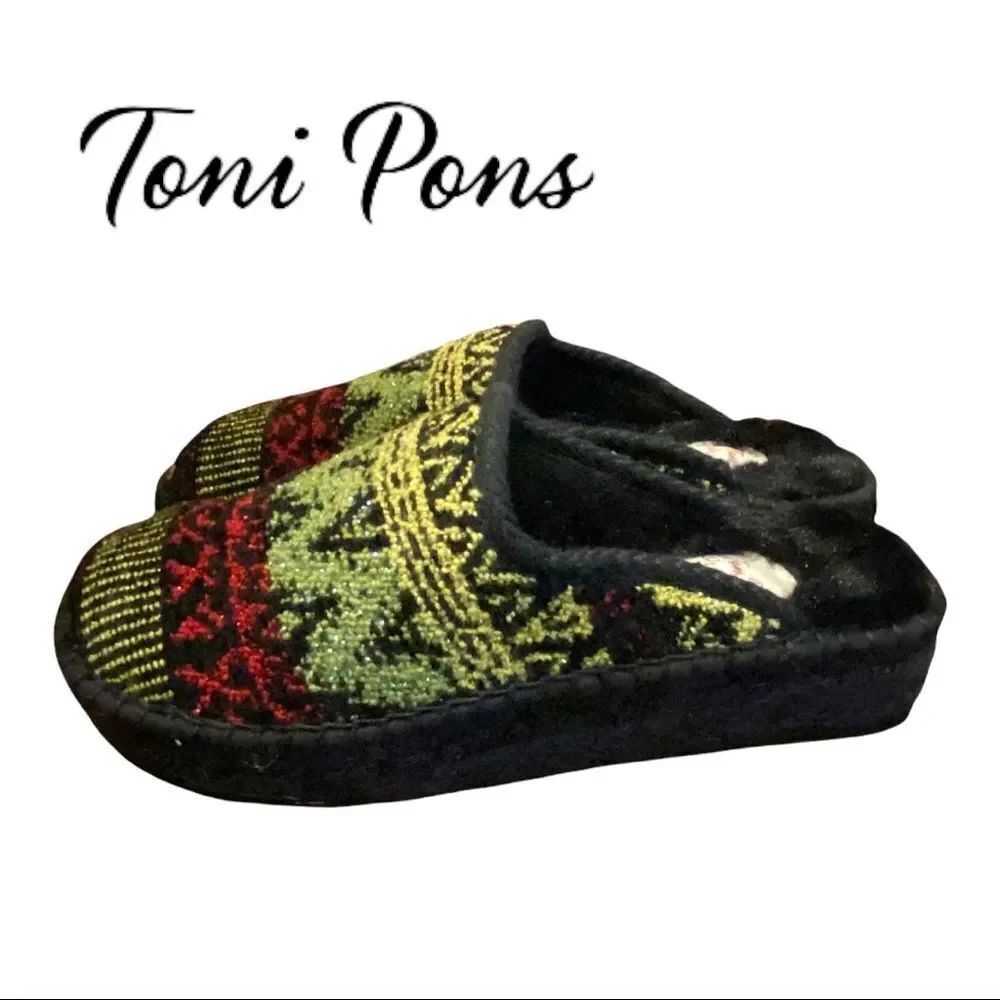 Toni Pons Women's Knit Espadrille Slide Slippers 35